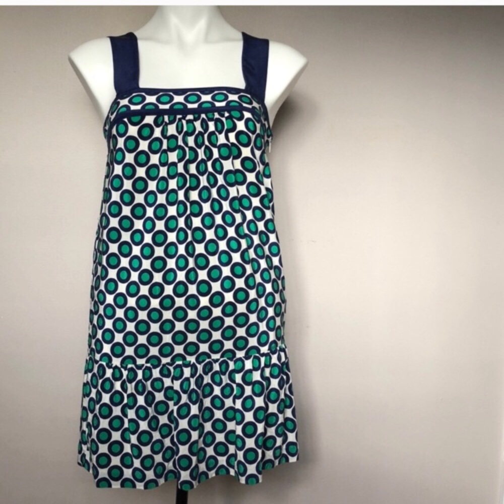 TIBI Polka Dot Silk Dress Size 0